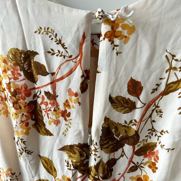 Reformation Senna Formal Maxi Dress in Bella Floral Print Plus Size Size 16 NWT - Picture 8 of 9